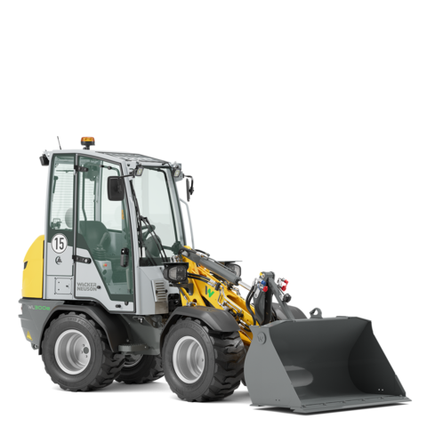 Wacker Neuson wheel loader WL300e studio picture