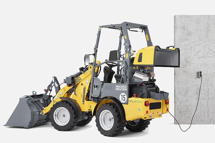 Колесный погрузчик Wacker Neuson WL20e, аккумулятор AGM