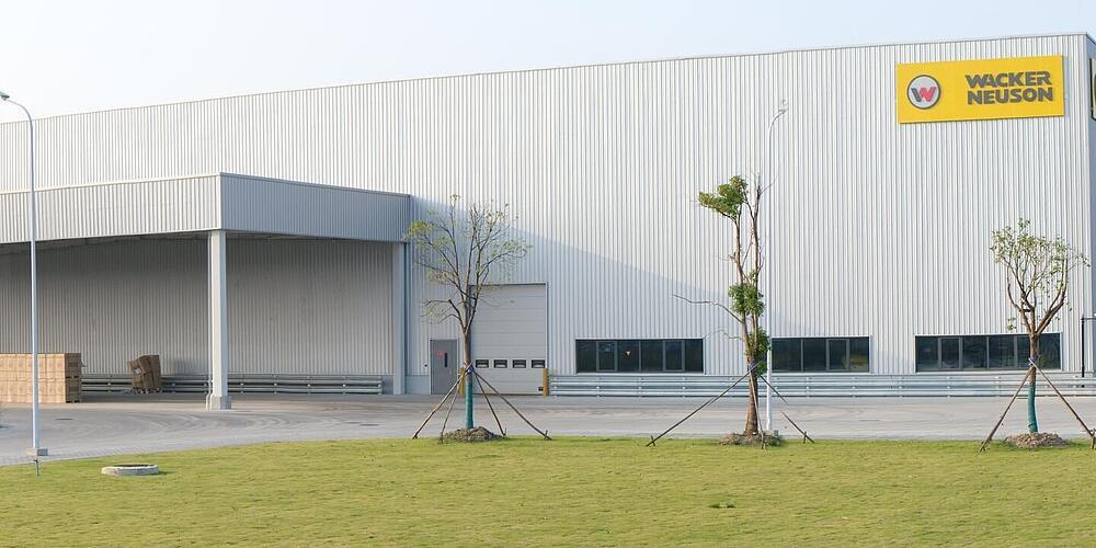 Sítio Wacker Neuson Pinghu.