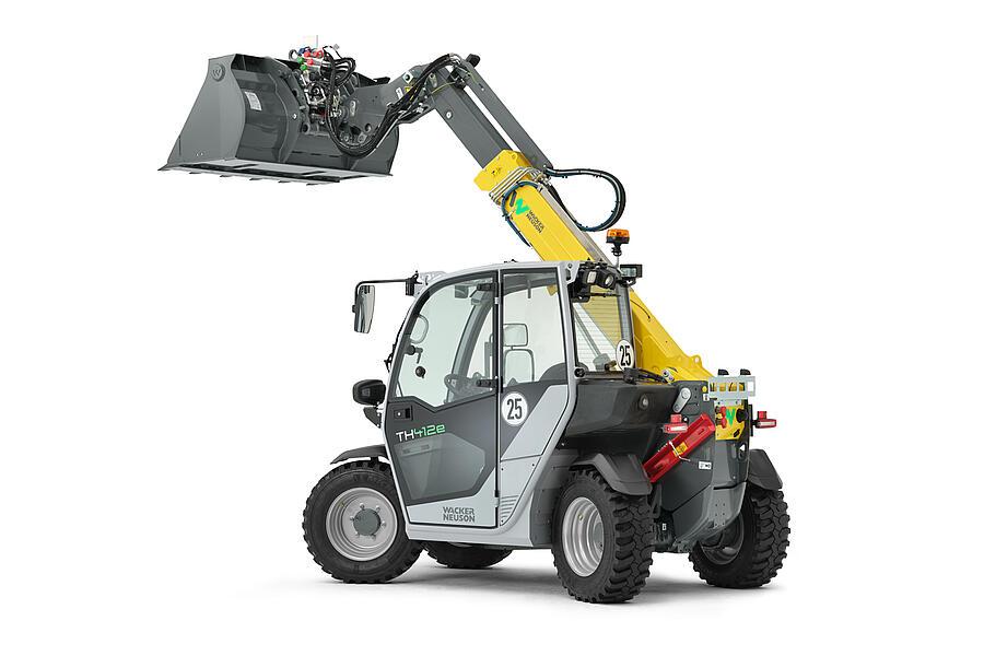 Телескопические погрузчики TH412e