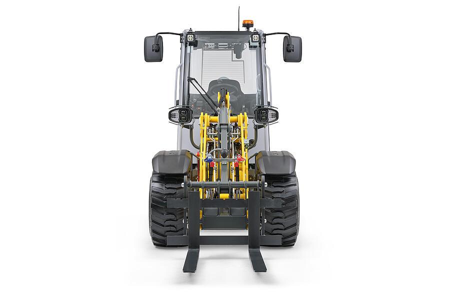 Wacker Neuson wheel loader WL28e with cabin, studio