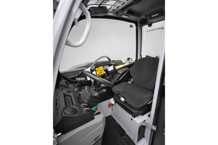 Chariot télescopique Wacker Neuson TH412, cabine confort