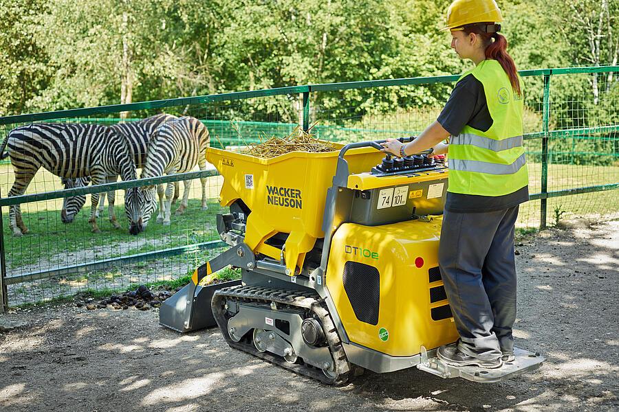 Dumper électrique sur chenilles  DT10e