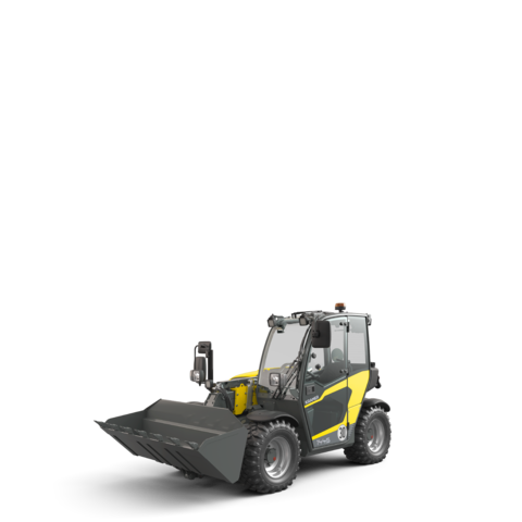 The Kramer telehandler 1445 in a studio.