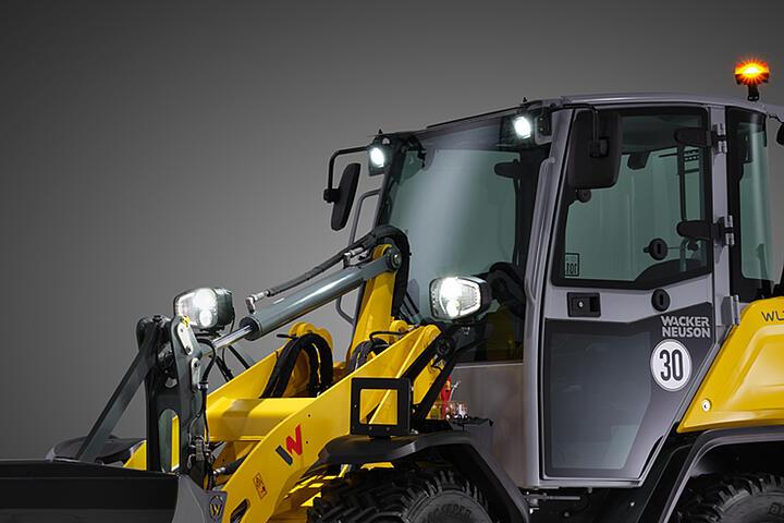Wacker Neuson tekerlekli yükleyici WL750, WL950, WL1150 lightning, stüdyo