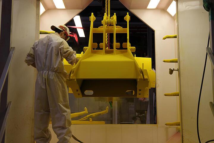 Телескопический погрузчик Wacker Neuson TH522, порошковое покрытие