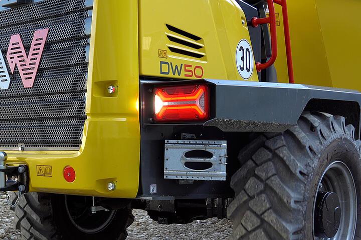 Dumper sur pneus DW50
