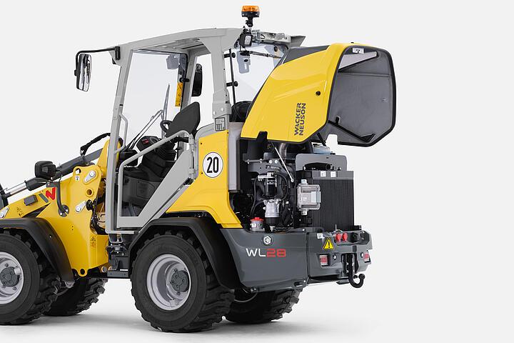 Wacker Neuson wheel loader WL28, engine standard