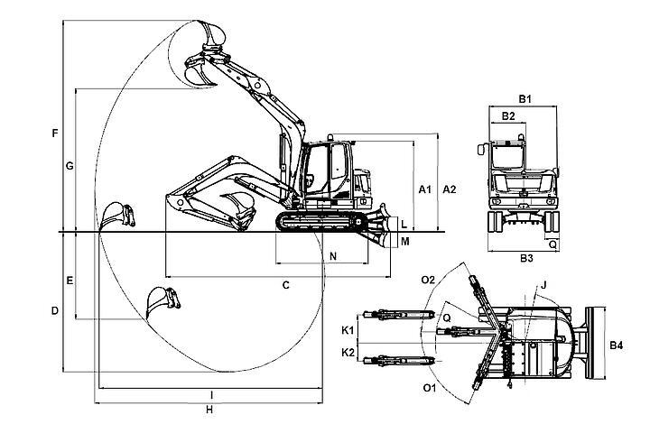 Dimensions ET65