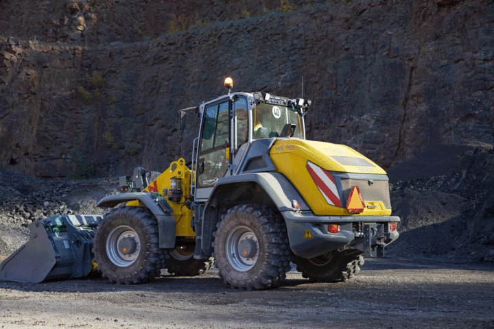 Wacker Neuson wheel loader WL95-WL110, Reversible fan