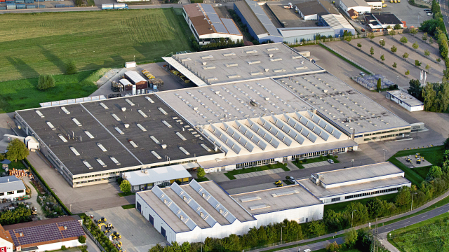 Wacker Neuson-productiefabriek in Reichertshofen.