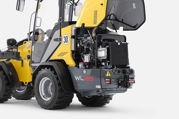 Wacker Neuson wheel loader WL28, Exhaust emission standard engine selection