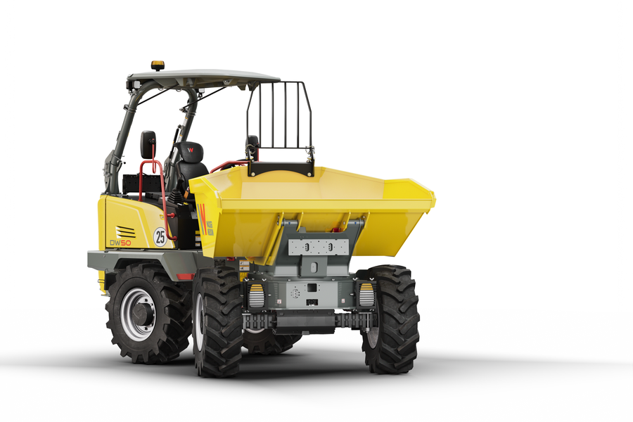 DW50 Dumper sobre ruedas