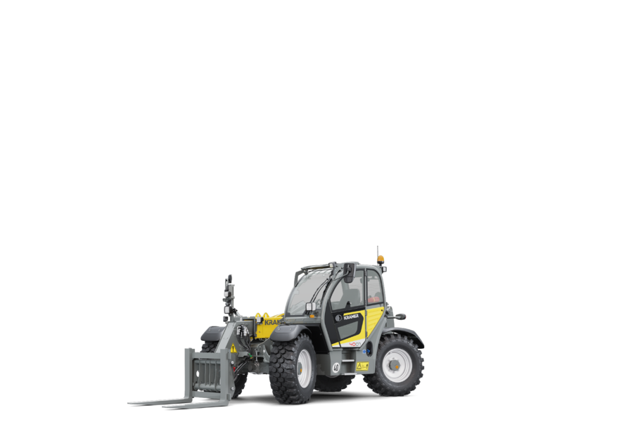 The Kramer telehandler 4007 in a studio.