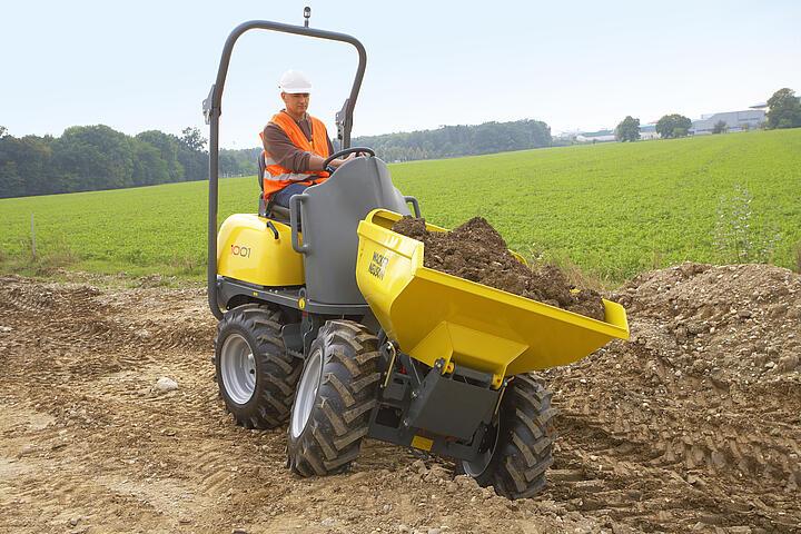Dumper sobre ruedas  1001