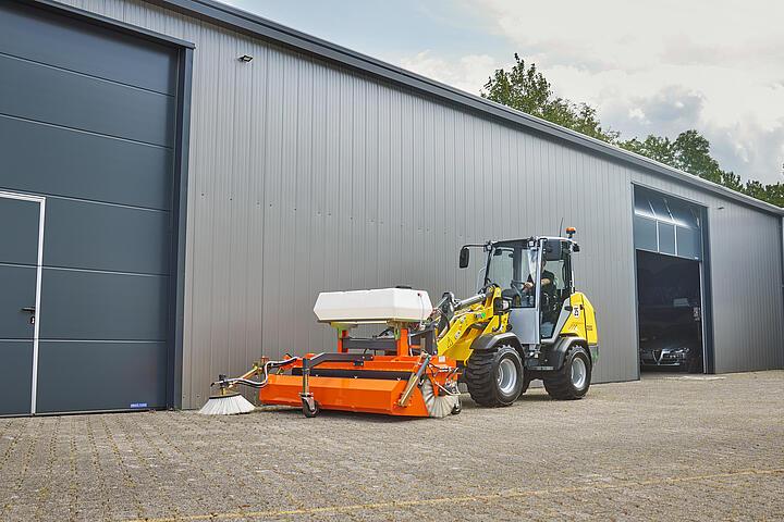 Wacker Neuson wheel loader WL28e low operating costs, application