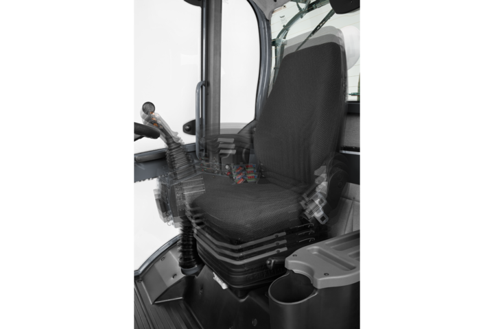Wacker Neuson wheel loader WL38, WL52, WL60-WL110, Joystick console with spring