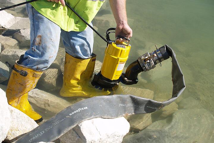 Pompes submersibles pour eaux usées de la série PS (400 V, 3~)