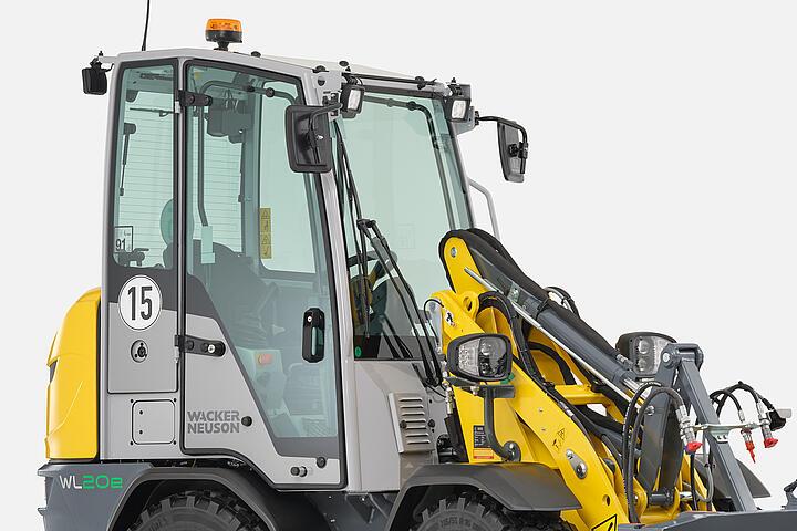 Wacker Neuson wheel loader WL20e, features