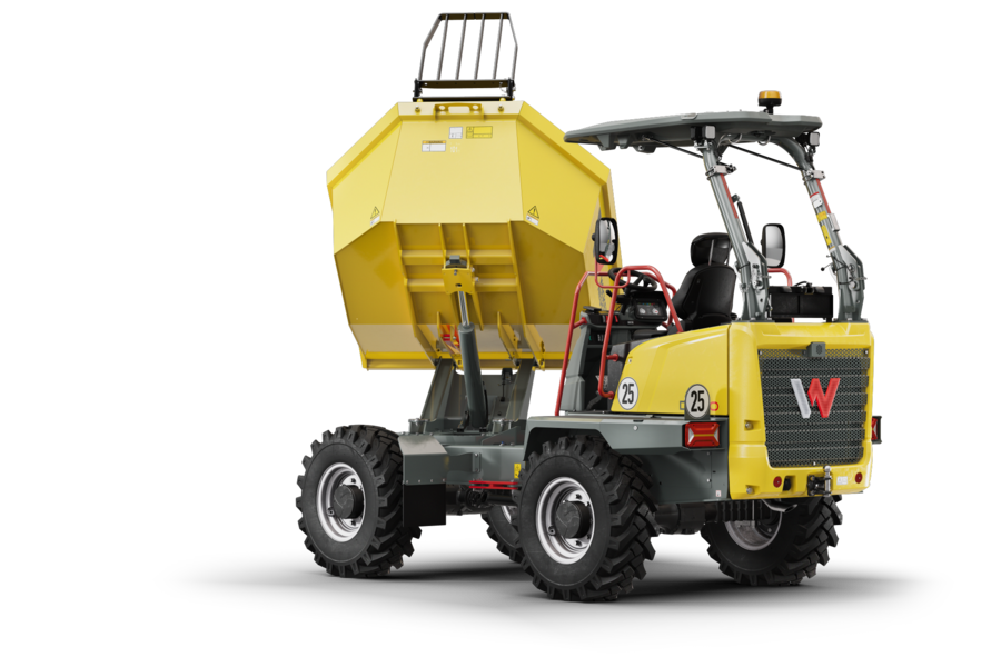 DW50 Dumper sobre ruedas