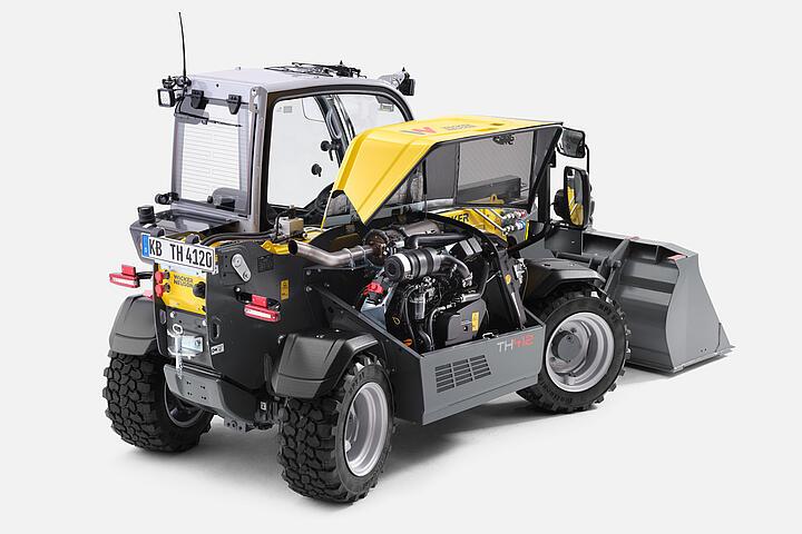 Wacker Neuson teleskopik taşıyıcı TH412, Ekipman