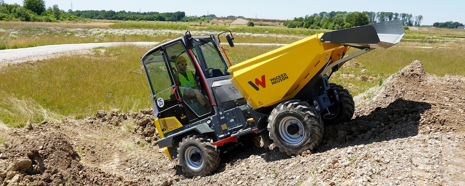 Dumper sur pneus DW30