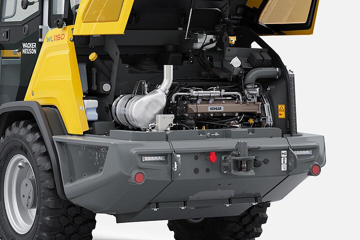 Колесный погрузчик Wacker Neuson WL1150 моторизация, студия