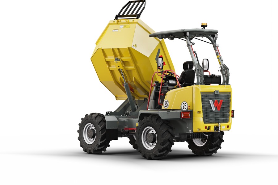 DW50 Dumper sobre ruedas