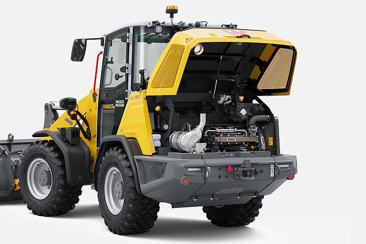 Wacker Neuson wheel loader WL1150 engine transverse, studio