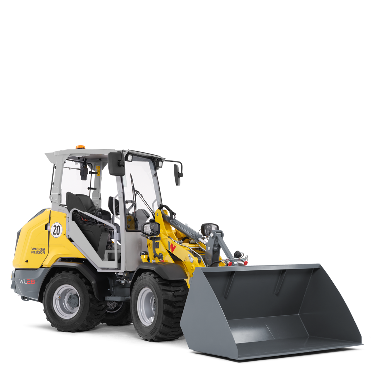 Wacker Neuson wheel loader WL28, studio