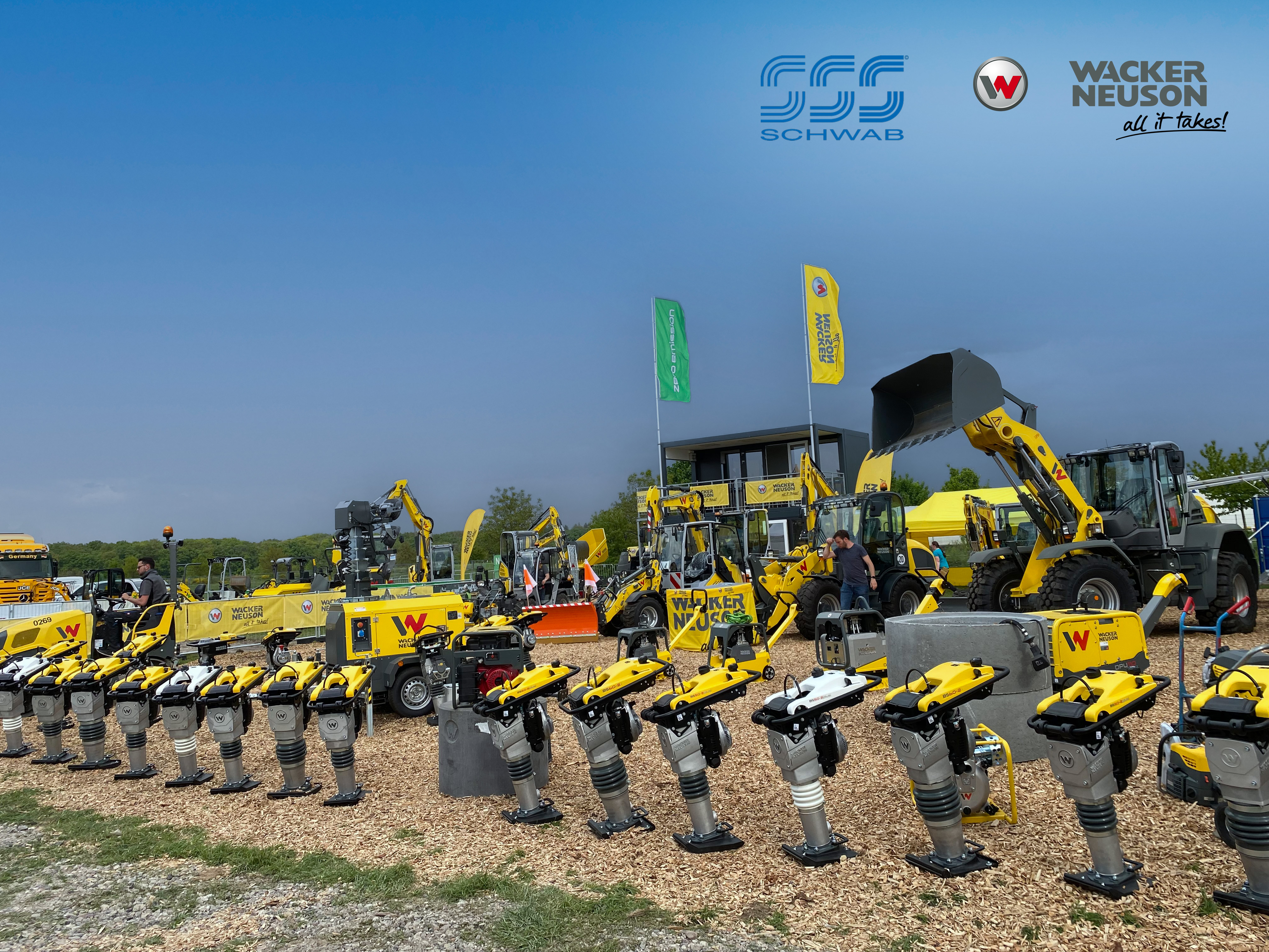 Produktsortiment Wacker Neuson auf der Messer